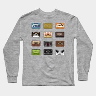 Galaxy Far Far Away Mixtape Long Sleeve T-Shirt